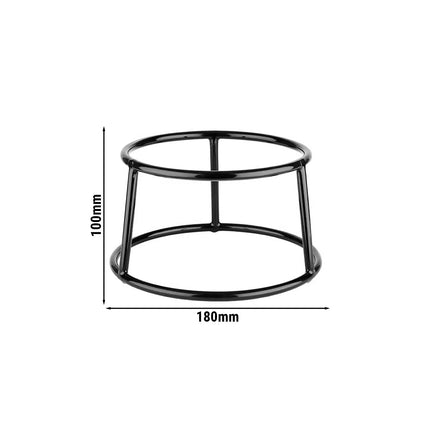 GGM Gastro Buffet Stand - MULTI ROUND - Metal - Black - round - Height: 100mm