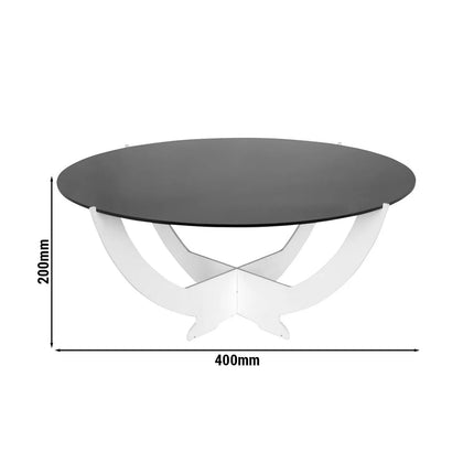 GGM Gastro Buffet Stand - Octopus - Powder-coated stainless steel - White - Ø381mm