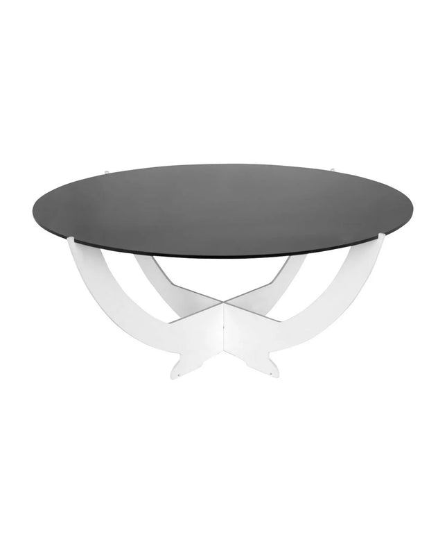 GGM Gastro Buffet Stand - Octopus - Stainless steel, powder-coated - White - Ø700mm