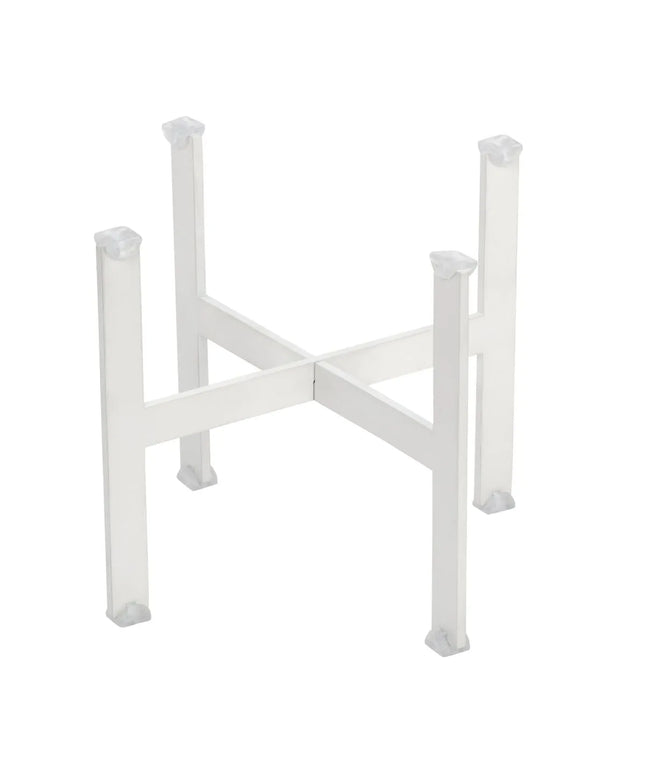 GGM Gastro Buffet Stand - Stainless steel, powder-coated - White - Height: 170mm - suitable for platters & plates from 210mm