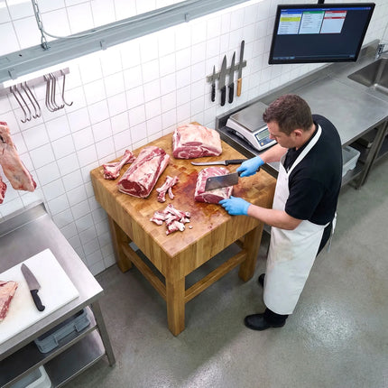 GGM Gastro Butcher Block - Acacia Wood - 500x500mm