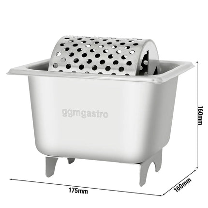 GGM Gastro Butter Roller - Stainless Steel - GN 1/6 - Depth: 100mm