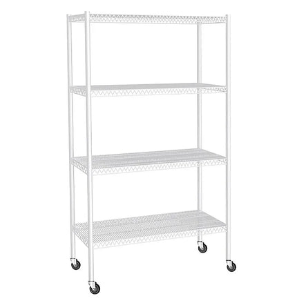 GGM Gastro Castor Set (4) – 2 braked, 2 unbraked - for Stainless Steel Shelving Series ERE