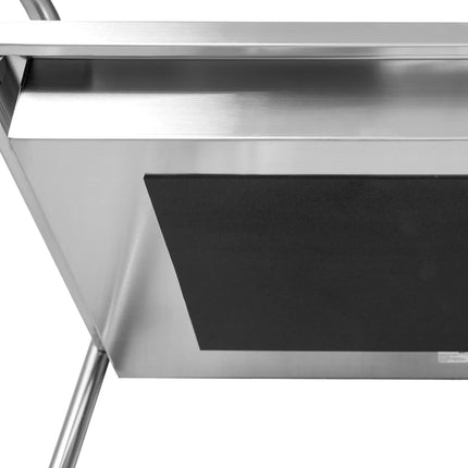 GGM Gastro Catering Trolley - Commercial Service & Clearing Trolley - 850x450mm - 2 Tier - with quiet castors