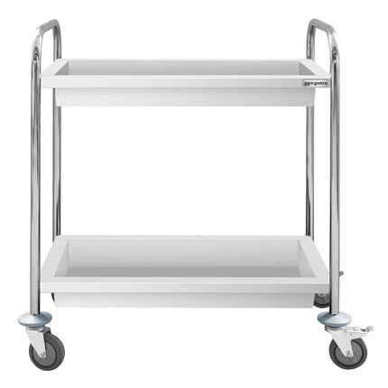 GGM Gastro Catering Trolley - Commercial Service & Clearing Trolley - 950x500mm - 2 Tier