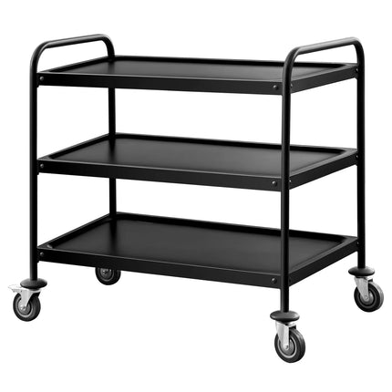 GGM Gastro Catering Trolley - Commercial Service & Clearing Trolley - Heavy Duty - 1000x600mm - 3 Tier
