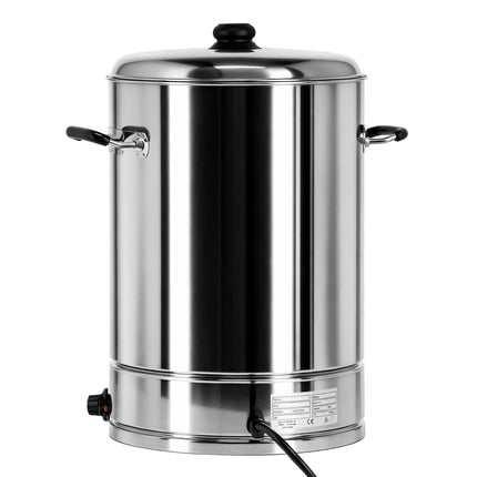GGM Gastro Catering Water Boiler & Mulled Wine Urn - 17L - 2.5kW - Adjustable Thermostat 30–110°C - Stainless Steel - with Dispensing Tap - Ideal for Mulled Wine