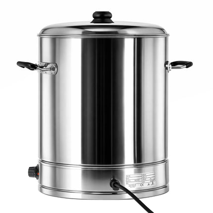GGM Gastro Catering Water Boiler & Mulled Wine Urn - 31L - 3kW - Adjustable Thermostat 30–110°C - Stainless Steel - with Dispensing Tap - Ideal for Mulled Wine