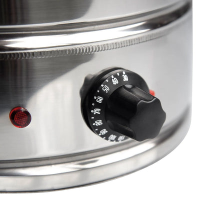 GGM Gastro Catering Water Boiler & Mulled Wine Urn - 31L - 3kW - Adjustable Thermostat 30–110°C - Stainless Steel - with Dispensing Tap - Ideal for Mulled Wine