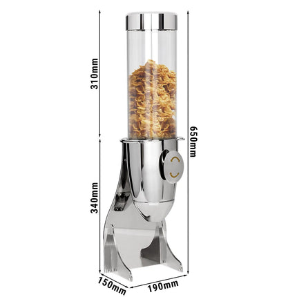 GGM Gastro Cereal Dispenser - Ø115mm - Rotary Dispense