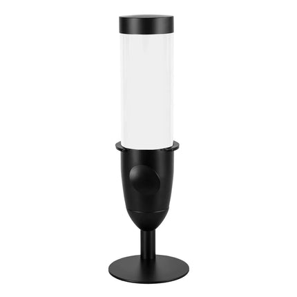 GGM Gastro Cereal Dispenser - Ø120mm - Black - Rotary Dispense - 3.7L