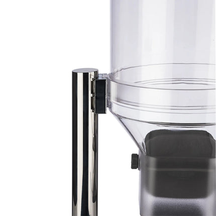 GGM Gastro Cereal Dispenser - FRESH+EASY - Rotary Dispense - Plastic Container - 4.5L - Stainless Steel Stand