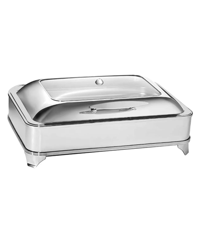 GGM Gastro Chafing Dish - GN 1/1 - with Glass Lid (soft-close)