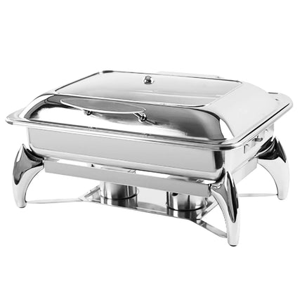 GGM Gastro Chafing Dish - GN 1/1 - with Glass Lid (soft-close)