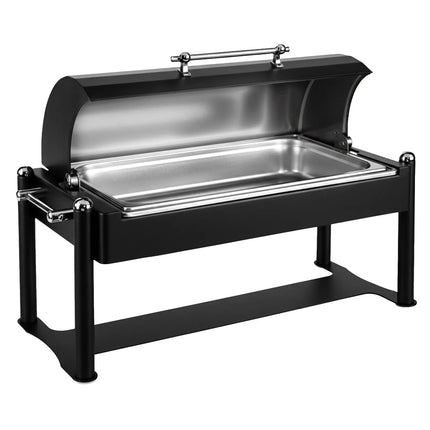 GGM Gastro Chafing Dish - GN 1/1 - with Lid - Black