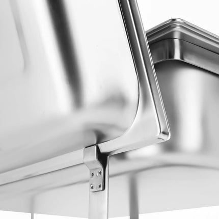 GGM Gastro Chafing Dish - GN 1/1 - with Lid & stainless steel legs
