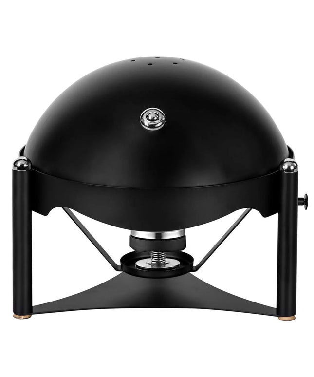 GGM Gastro Chafing Dish - Round - with Roll Top Lid - Black