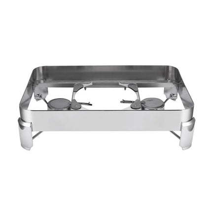 GGM Gastro Chafing Dish - Stainless Steel - GN 1/1 - 11.2 L - with Soft-Close Glass Lid