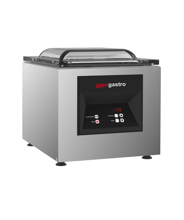 GGM Gastro Chamber Vacuum Sealer - 10m³/h - 600W - Digital - Benchtop - with Gas Flushing
