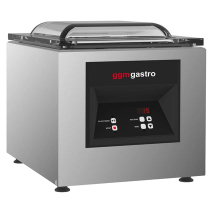 GGM Gastro Chamber Vacuum Sealer - 10m³/h - 600W - Digital - Benchtop - with Gas Flushing