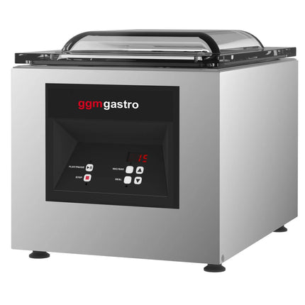 GGM Gastro Chamber Vacuum Sealer - 10m³/h - 600W - Digital - Benchtop - with Gas Flushing