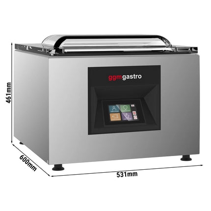 GGM Gastro Chamber Vacuum Sealer - 20m³/h - 1.2kW - Benchtop - with Gas Flushing