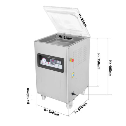 GGM Gastro Chamber Vacuum Sealer - 20m³/h - 900W - Digital
