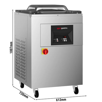 GGM Gastro Chamber Vacuum Sealer - 25m³/h - 1.2kW - Digital - with Gas Flushing