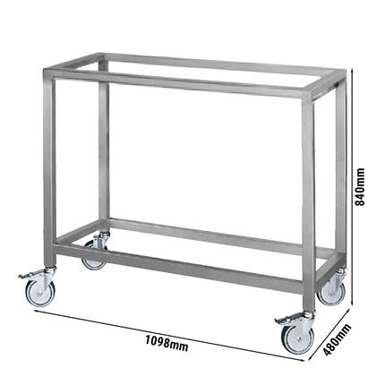 GGM Gastro Chân Đứng Hở Di Động - 1098x480x840mm - Có Bánh Xe - Cho Dòng E