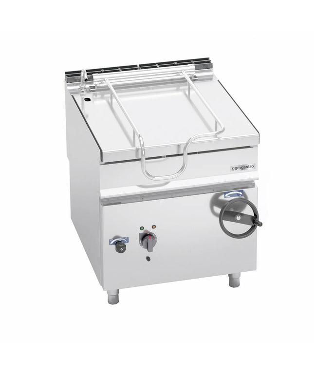 GGM Gastro Chảo Lật Điện - 65L - 9.6kW - Có Vòi Cấp Nước