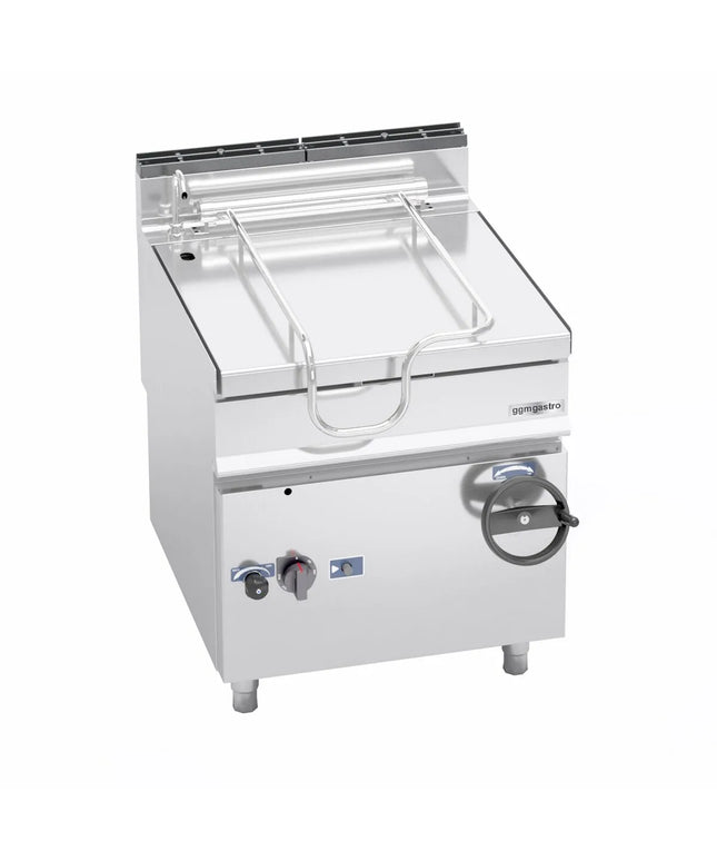 GGM Gastro Chảo Lật Gas - 65L - 14.4kW - Có Vòi Cấp Nước