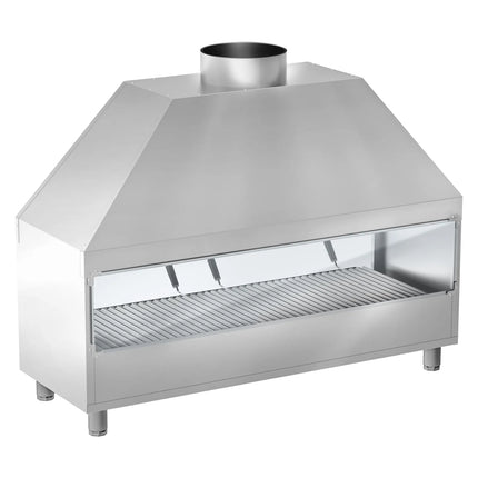 GGM Gastro Charcoal Chargrill - 2000mm
