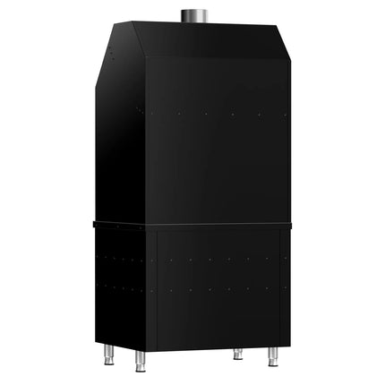 GGM Gastro Charcoal Grill - 960mm - 2 grill grates - Black