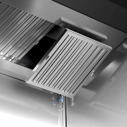 GGM Gastro Charcoal Grill - 960mm - 2 grill grates - Black