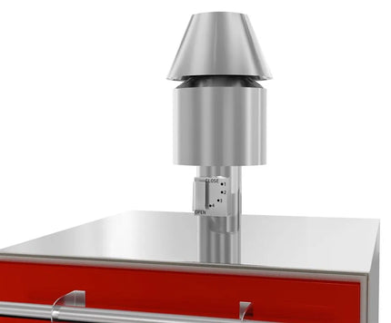 GGM Gastro Charcoal Oven - 890mm - Red