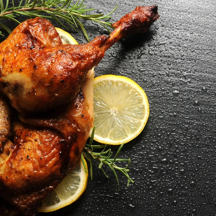 GGM Gastro Charcoal Rotisserie Chicken Grill - with 3 Skewers for up to 15 chickens