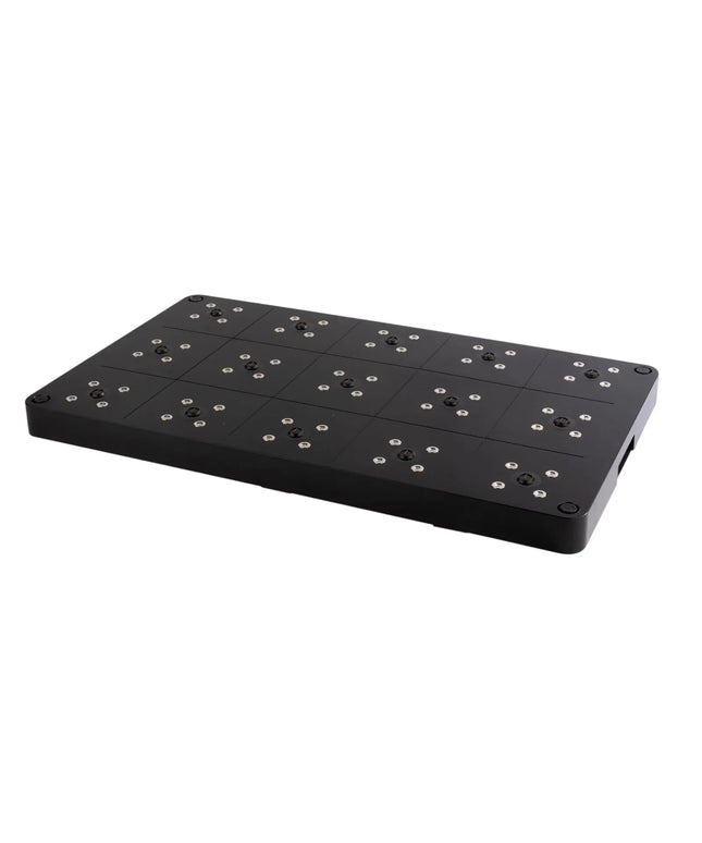 GGM Gastro Charging Station (15-way) - Stackable - ABS Plastic - 750x430x50mm - Black - incl. mains plug; 2 remotes with batteries