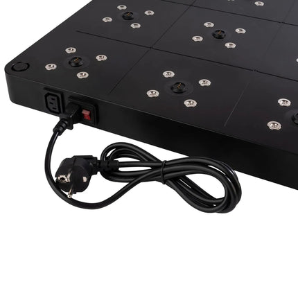 GGM Gastro Charging Station (15-way) - Stackable - ABS Plastic - 750x430x50mm - Black - incl. mains plug; 2 remotes with batteries
