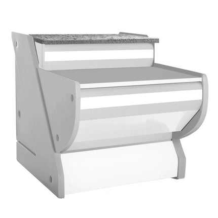 GGM Gastro Checkout Counter KRM Series - 800mm - Front panel White