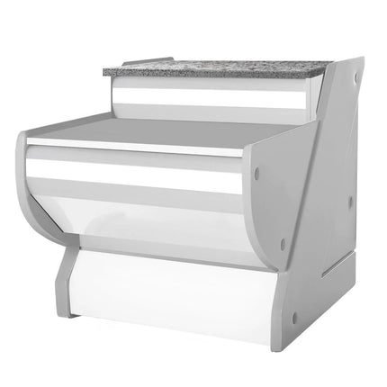 GGM Gastro Checkout Counter KRM Series - 800mm - Front panel White