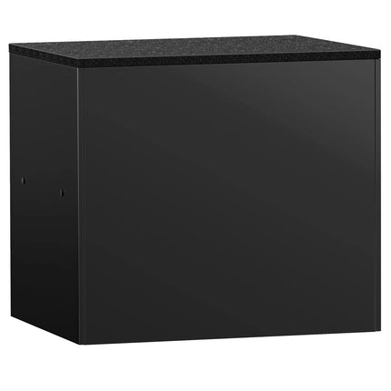 GGM Gastro Checkout Counter MADRID - 1000mm - Matt black finish