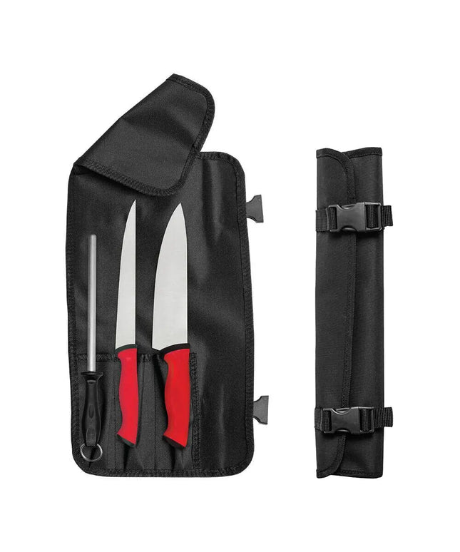 GGM Gastro Chef Knife Set with Sharpening Steel - Blade: 210mm