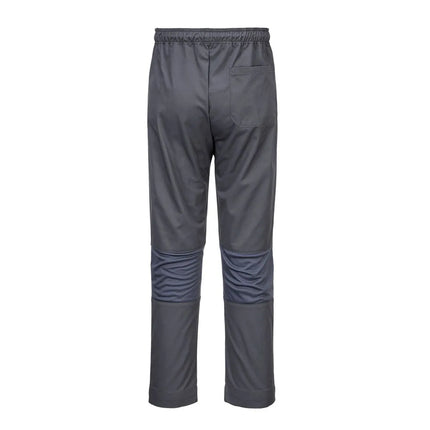 GGM Gastro Chef Trousers Slim Fit MeshAir Pro - Grey - Size: 3XL