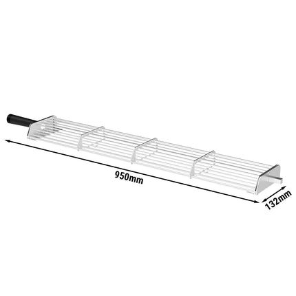 GGM Gastro Chicken Basket for Rotisserie/Chicken Grills - 950x132x86.5mm - for GHGK Series