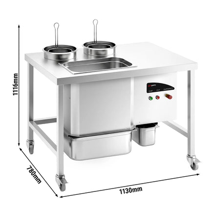 GGM Gastro Chicken Breading Station - 1130 mm - 5 kg/min