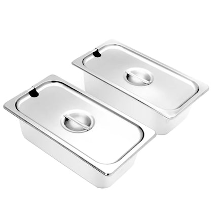 GGM Gastro Chocolate Melter - 2 x 1/3 GN - 1.5kW - incl. 2 lids & 2 x 1/3 GN pans