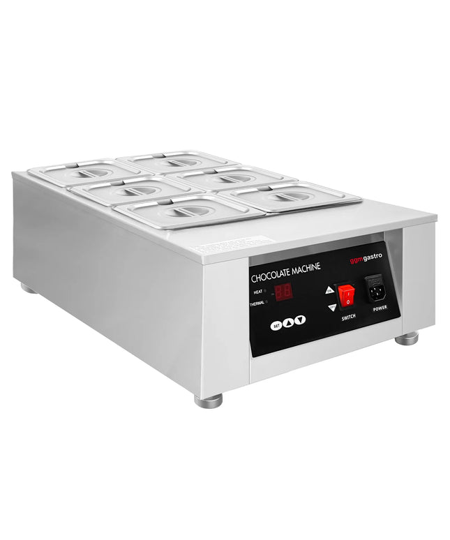 GGM Gastro Chocolate Melter - 6 x 1.7L - 1kW