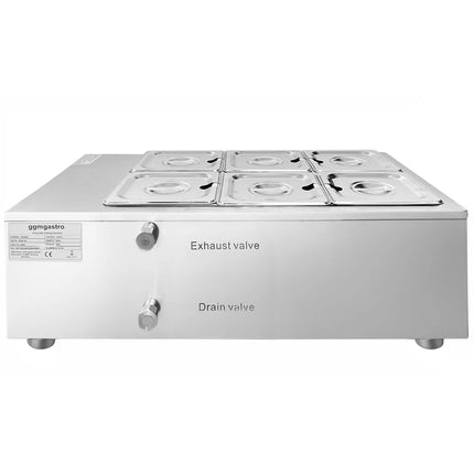 GGM Gastro Chocolate Melter - 6 x 1.7L - 1kW