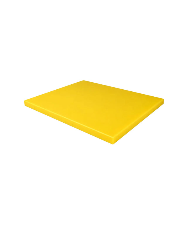 GGM Gastro Chopping Board - 250x400mm - Thickness: 20mm - HACCP-Compliant - HDPE - Yellow
