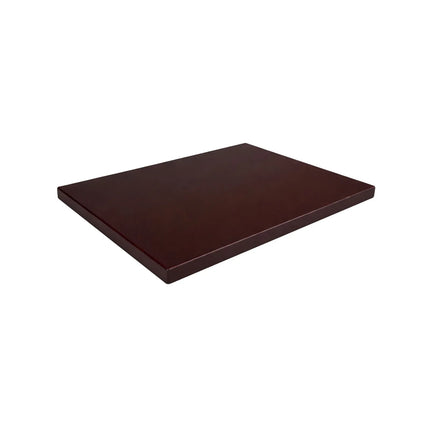 GGM Gastro Chopping Board - 250x400mm - Thickness: 20mm - HACCP-Compliant - HDPE - Brown